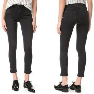 PAIGE Black Fog Roxxi Ankle Skinny Jeans